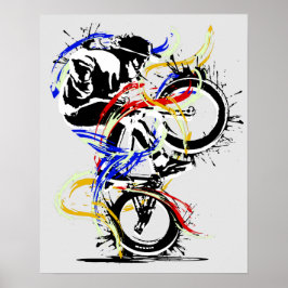Póster Original Bmx Flatland | Poster Bmx
