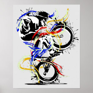 Póster Original Bmx Flatland   Poster Bmx