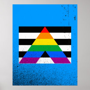 PÓSTER ORIGINAL DE LA BANDERA DEL ALIADO