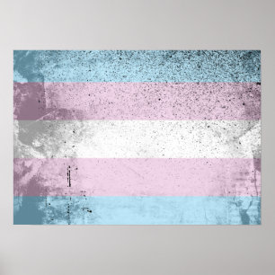 PÓSTER ORIGINAL DE LA BANDERA DEL TRANSPORTE - .PNG