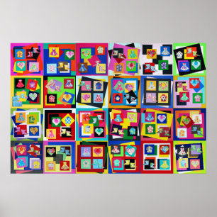 Poster original de la talla 20 " x30" del arte