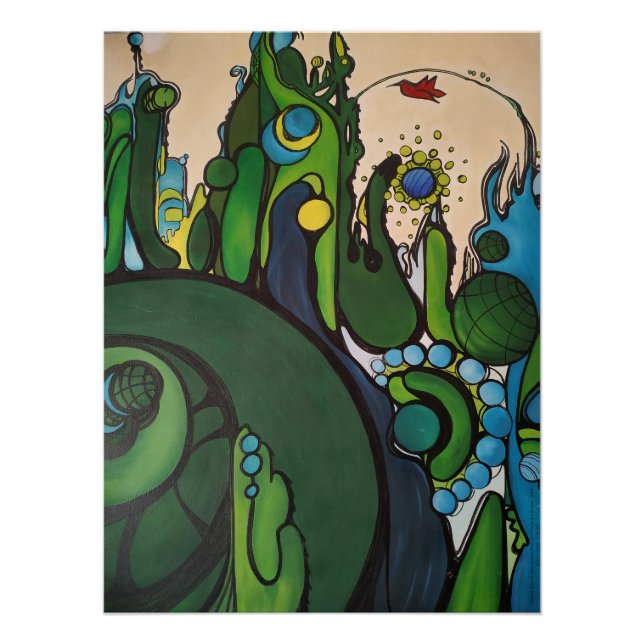 Póster Original Painting Reproduction - Our Authorship (Anverso)