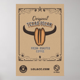 Póster Original Texas Pecan