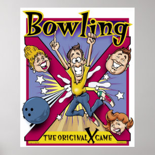 Póster Original "X" Game