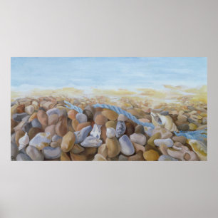 Póster Orilla de mar