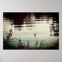 Póster Orilla del agua