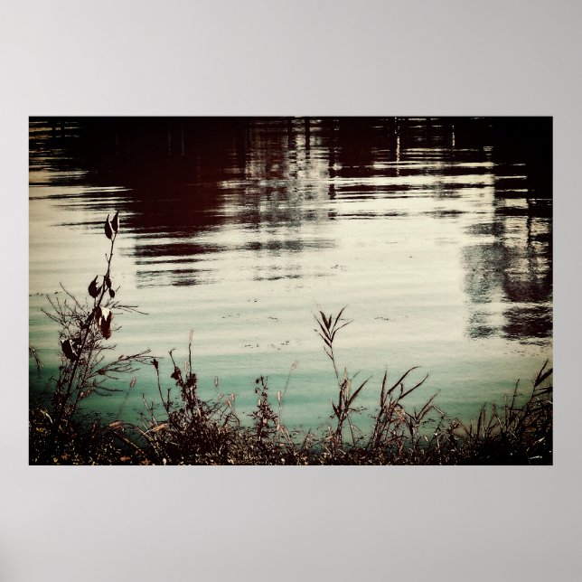 Póster Orilla del agua (Frente)