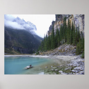 PÓSTER ORILLA DEL NORTE DE LAKE LOUISE