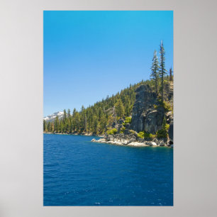 Póster Orilla del oeste del lago Tahoe