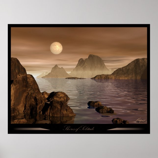 Póster Orillas De La Soledad (Frente)