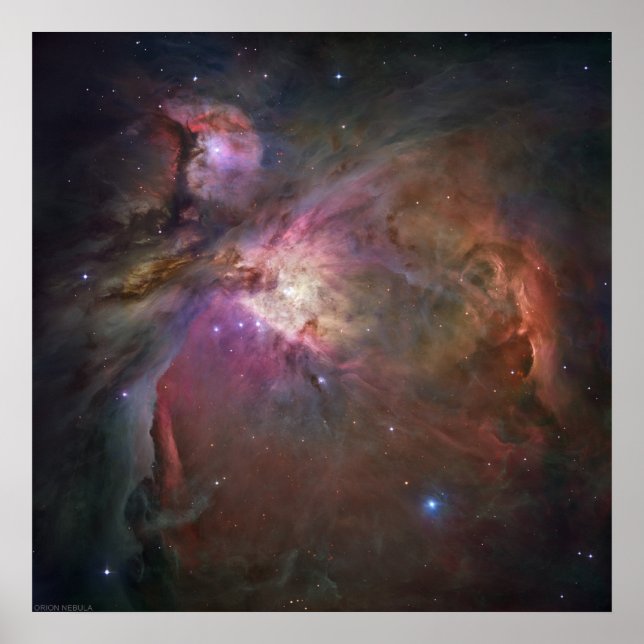 Póster Orion Nebula (Frente)