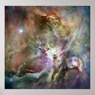 Póster Orion Nebula Hubble Space Telescope