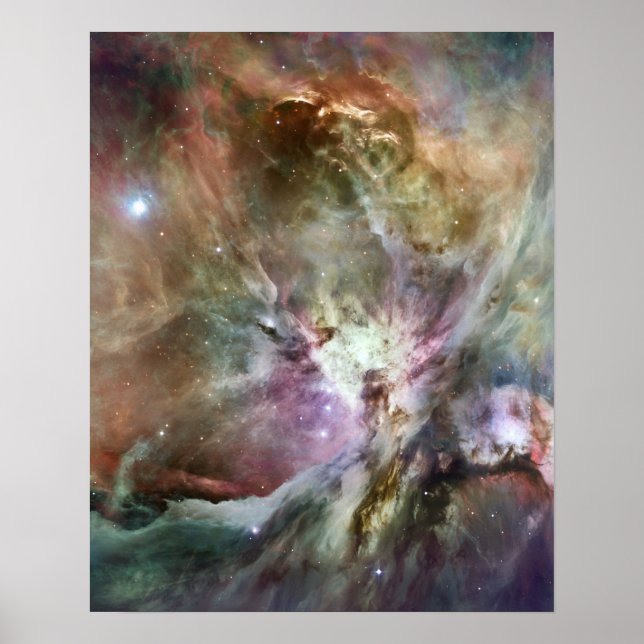 Póster Orion Nebula Pastels (Frente)
