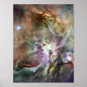 Póster Orion Nebula Pastels