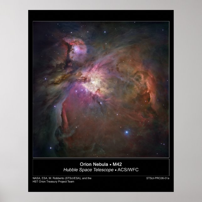 Póster Orion Nebula - poster M42 (Frente)
