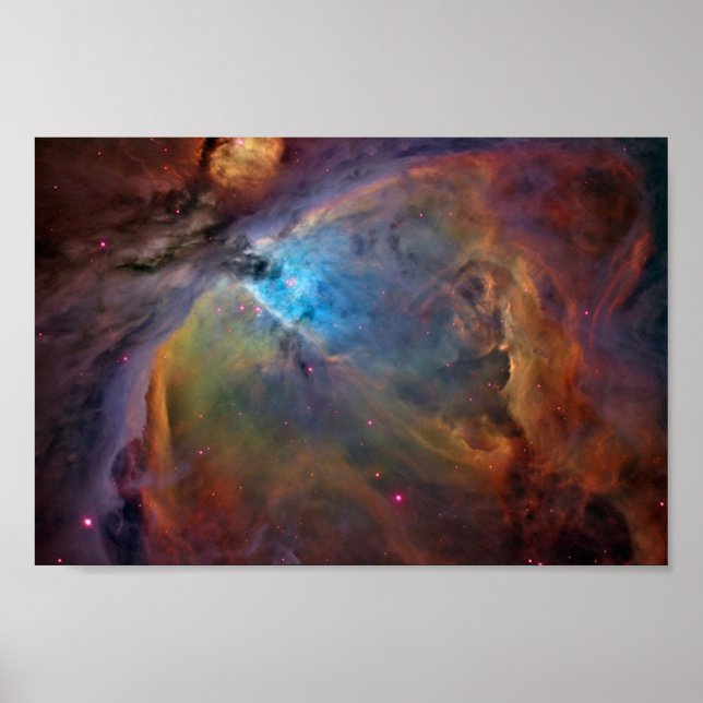 PÓSTER ORION NEBULA SPACE SE PREGUNTA LAS ESTRELLAS GALAX (Frente)