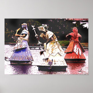 Póster ORIXÁS DO DIQUE DO TORORÓ - Salvador Ba