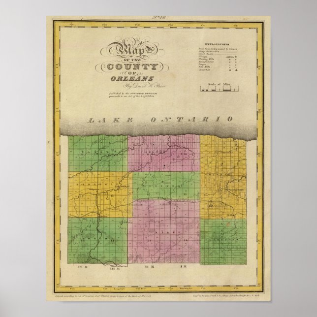 Póster Orleans County (Frente)