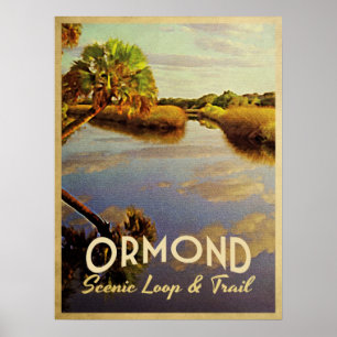Póster Ormond Scenic Loop