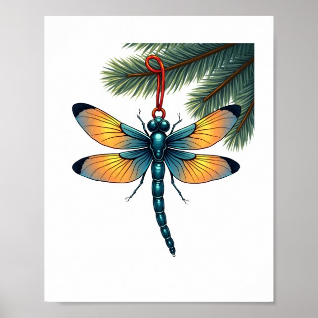 Póster Ornament Dragonfly (Frente)