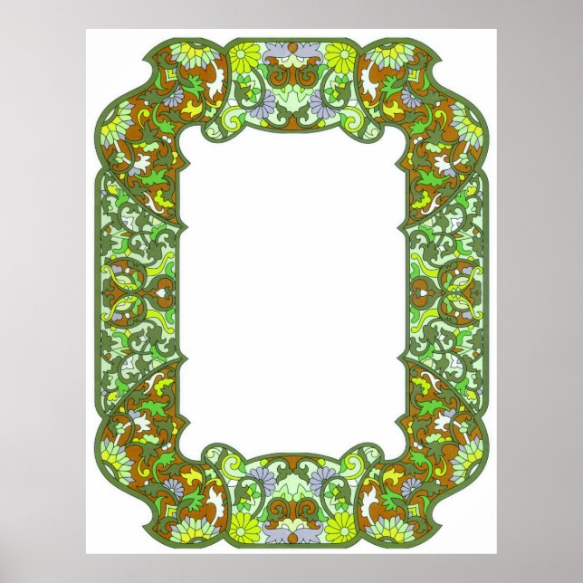 Póster ornamentación 2 (Frente)