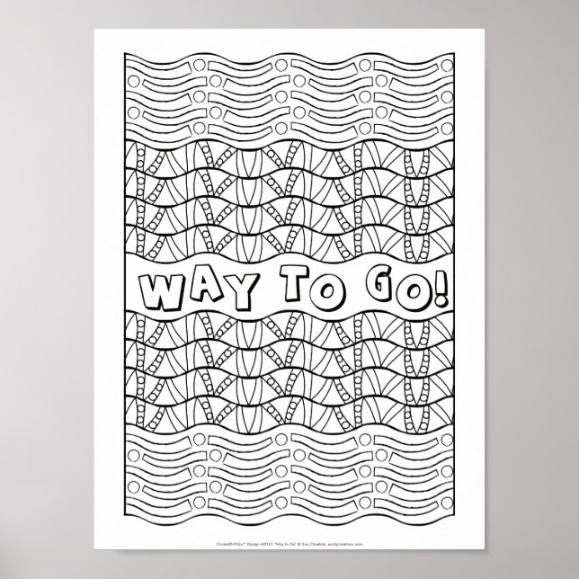 Póster OrnaMENTALs #0161 Camino a seguir (Frente)