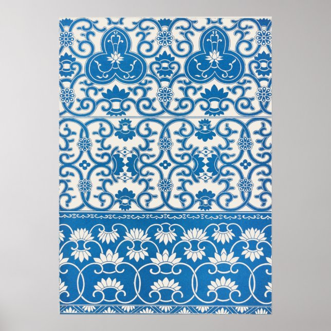 Póster Ornamento chino de Owen Jones (Frente)