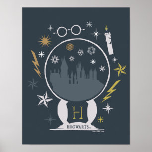 Póster Ornamento de bola de nieve de HOGWARTS™