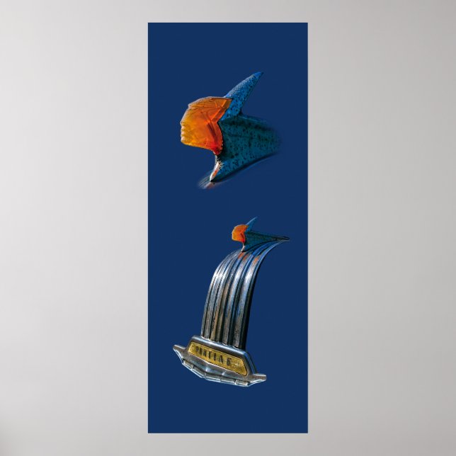 Póster Ornamento de la capucha de época (Frente)