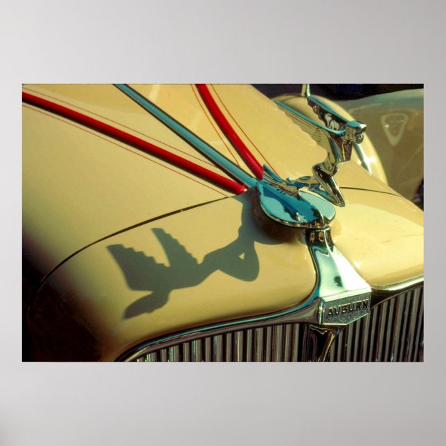 Póster Ornamento del radiador Auburn Speedster (Frente)