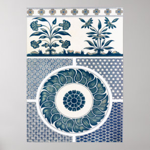 Póster Ornamento floral de Owen Jones
