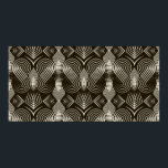 Póster Ornamento incomparable de estilo Art Deco. Geomet<br><div class="desc">Ornamento incomparable de estilo Art Deco. Fondo geométrico elegante. Textura repetitiva vintage.</div>