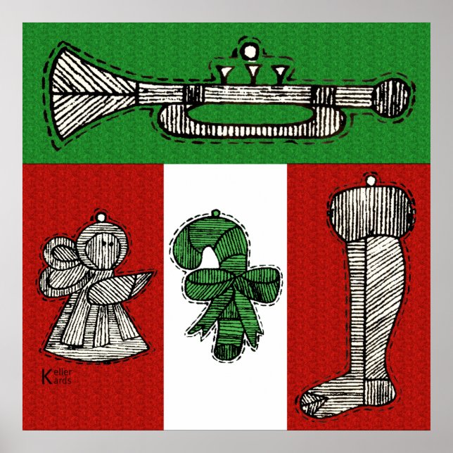 Póster Ornamentos de época (Frente)