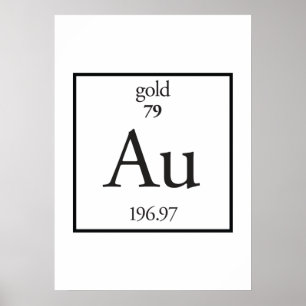 Póster Oro