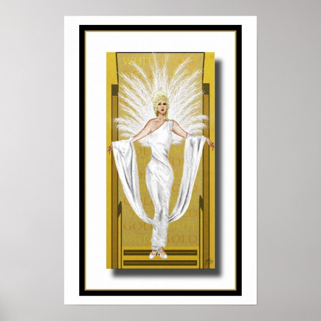 Póster Oro blanco (Frente)