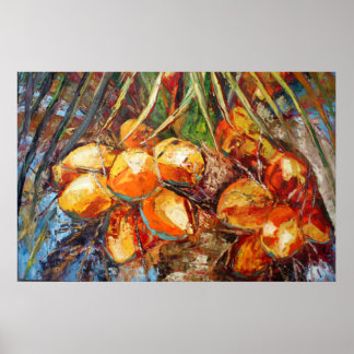 Póster Oro de coco