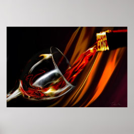 Póster oro líquido