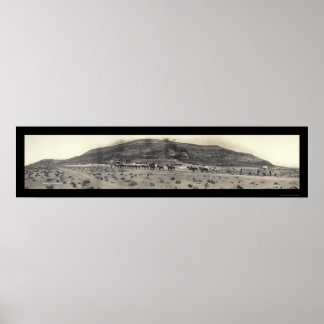 Póster Oro Mining Mill NV Photo 1908