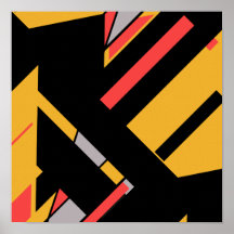 Oro negro con diseño diagonal gris rojo tipo MCM