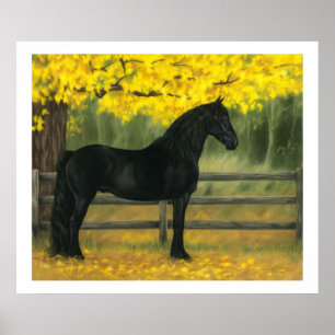 Póster Oro negro - imprimir