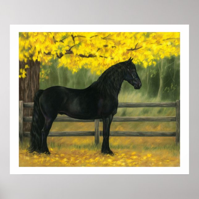 Póster Oro negro - imprimir (Frente)