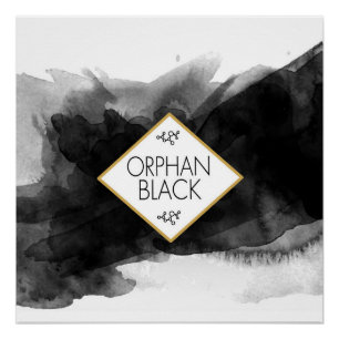 Póster Orphan Black Watercolor