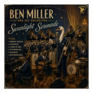 Póster Orquesta de Ben Miller Álbum: una Parodia