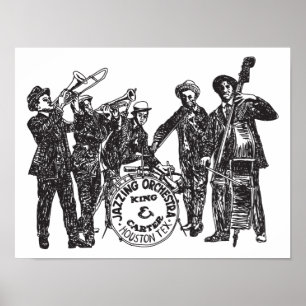 Póster Orquesta de Jazzing