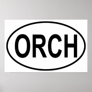 Póster Orquesta Oval