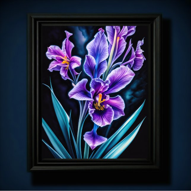 Póster Orquídea Azul (Subido por el creador)
