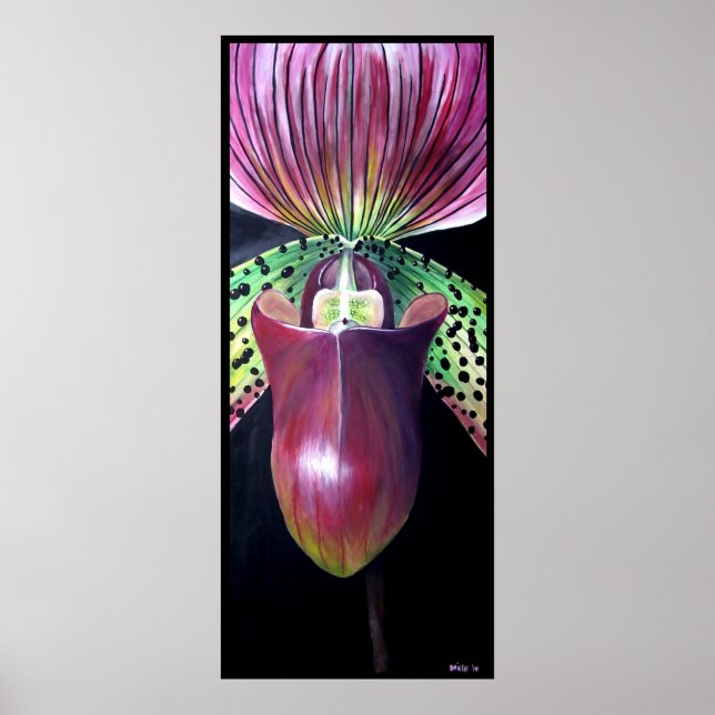 Póster Orquídea de las damas (Frente)