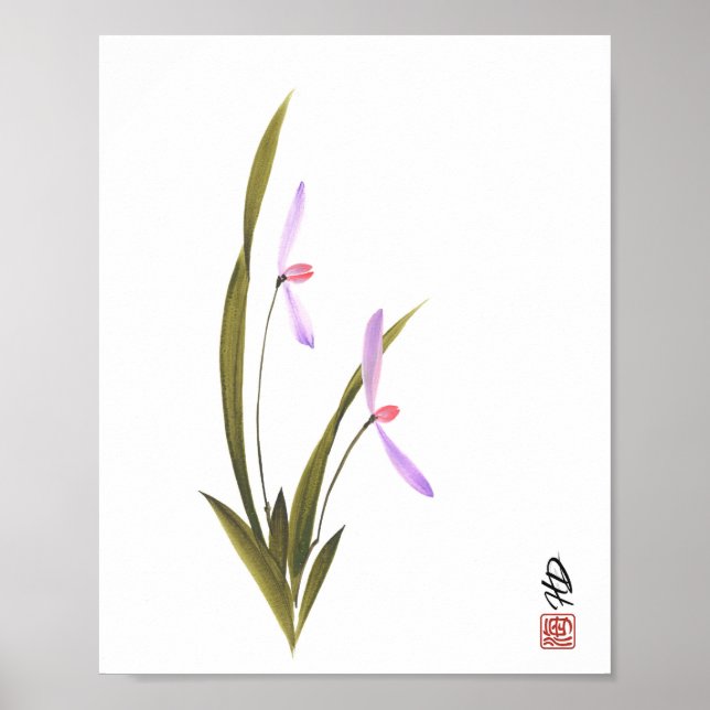 Póster Orquídea Susurrante (Frente)