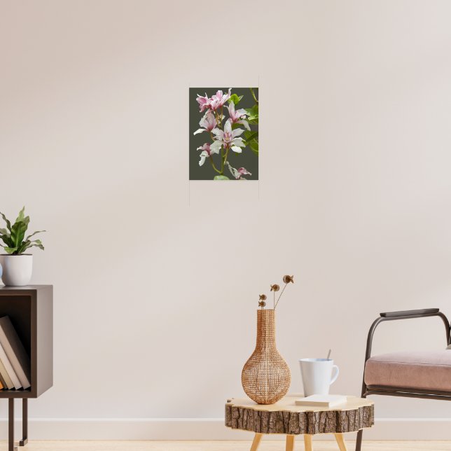 Póster Orquídeas Cymbidium Insigne Rosadas Florales (Salón 3)