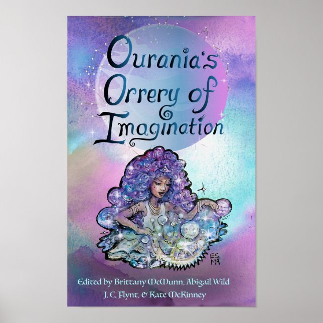 Póster Orrery de Imaginación de Ourania (Frente)